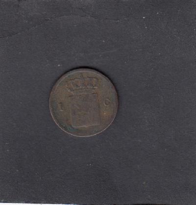 Beschrijving: 1 Cent WILLEM I